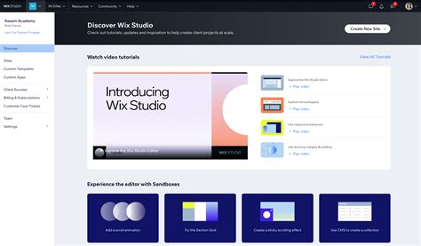 Wix Studio 